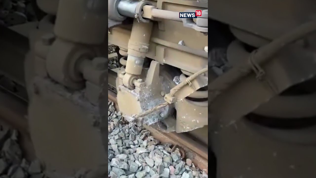 Watch : | Sabarmati Express derailed near Kanpur at 02:35 am today |UP | Train Accident | News18Urdu