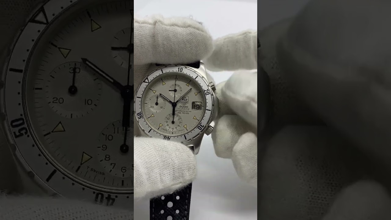 Tag Heuer 2000 Quartz Professional 200 Meters Chrono