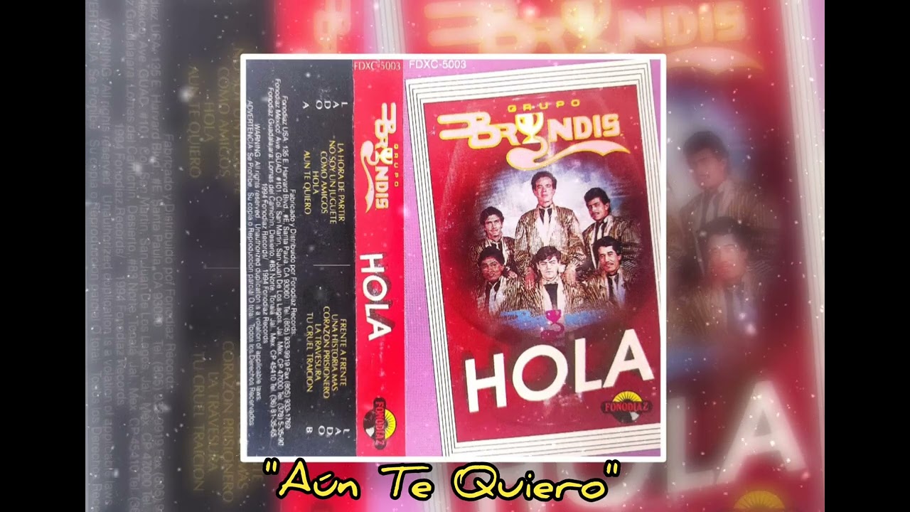 GRUPO BRYNDIS - HOLA - ÁLBUM COMPLETO - AÑO 1988 -