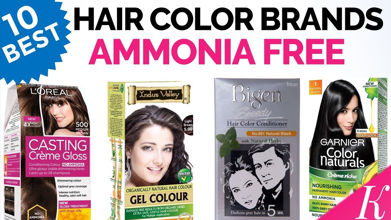 10 Best Ammonia Free Hair Color Brands in India with Price