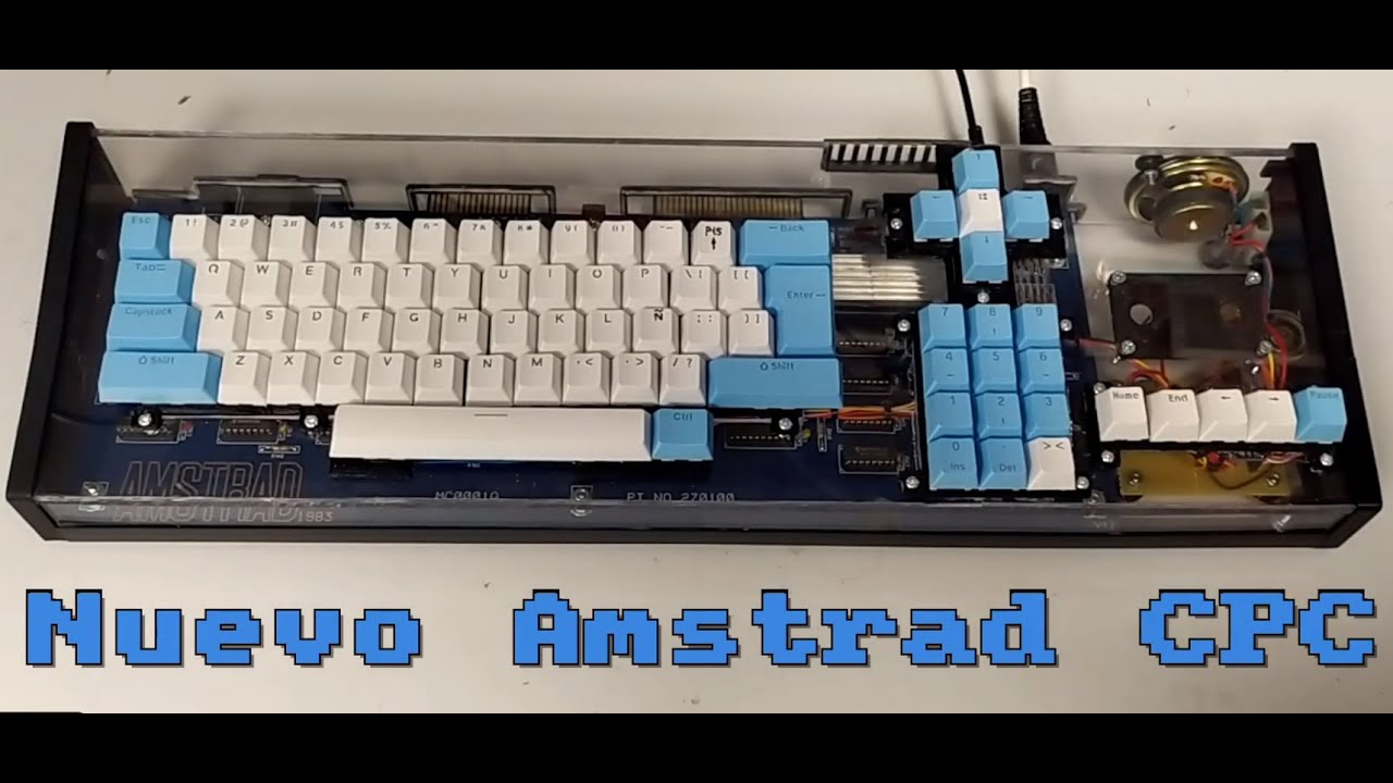 Amstrad CPC 464 fabricado desde cero