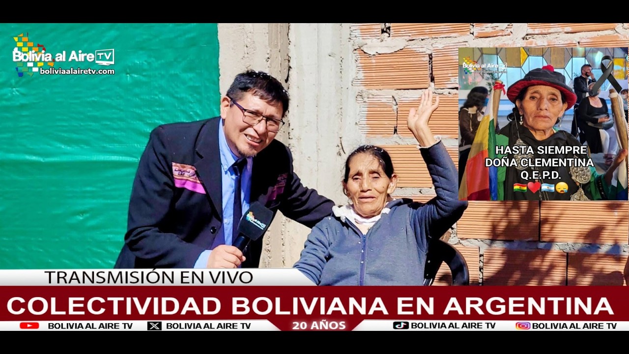 COMUNIDAD BOLIVIANA EN ARGENTINA  BOLIVIA AL AIRE TV- TELEVISIÓN BOLIVIANA