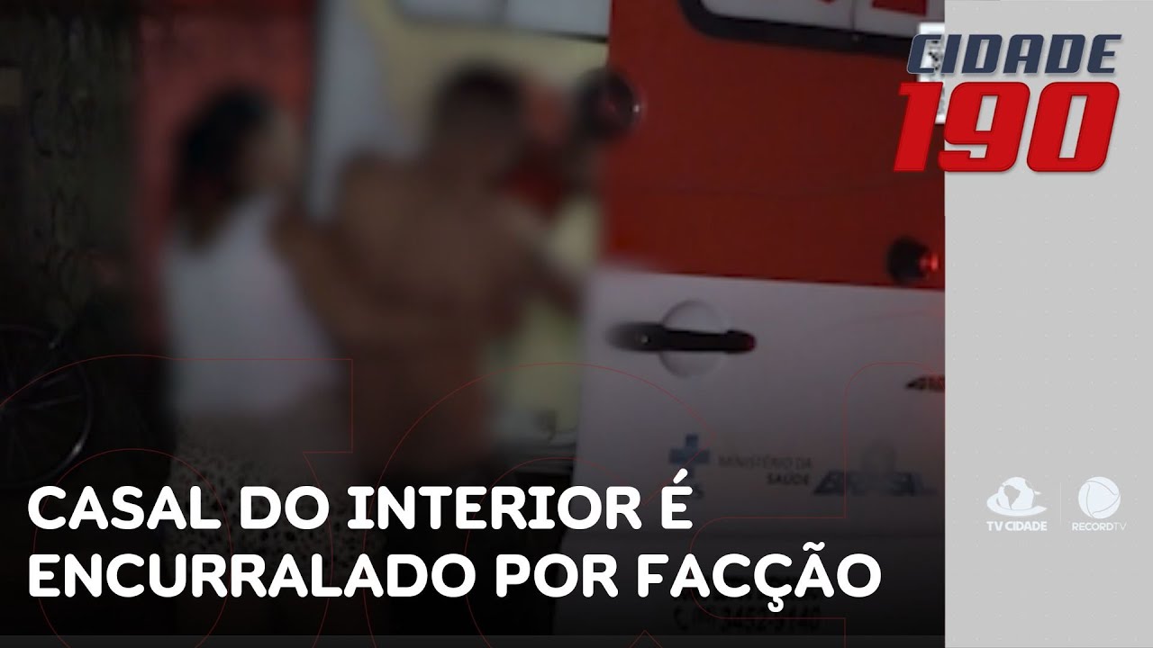 Casal do interior se abriga em casa de familiares na capital e é encurralado por facção | Cidade 190