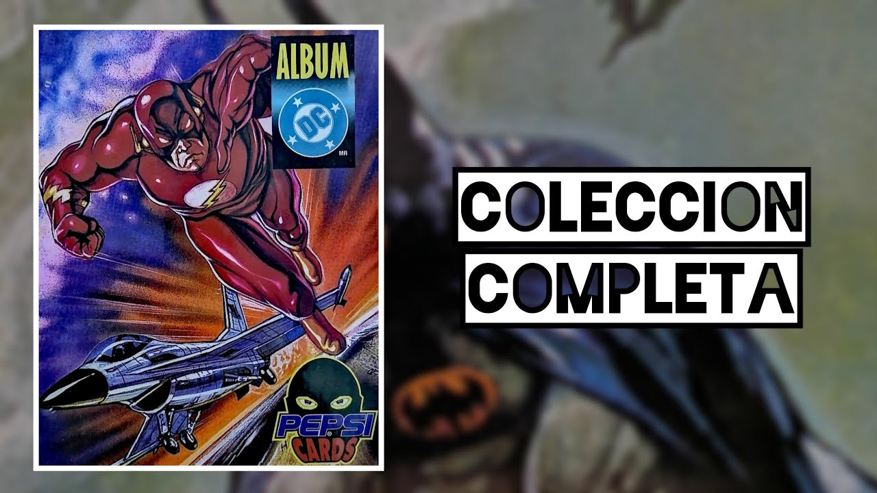Álbum Pepsi Cards [DC Comics] • PepsiCo • Completo 100%