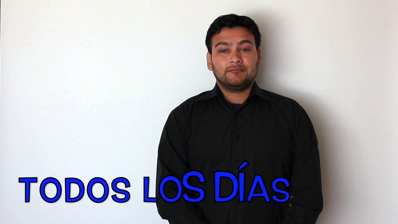 Expresiones Parte III Lengua de Señas chilena