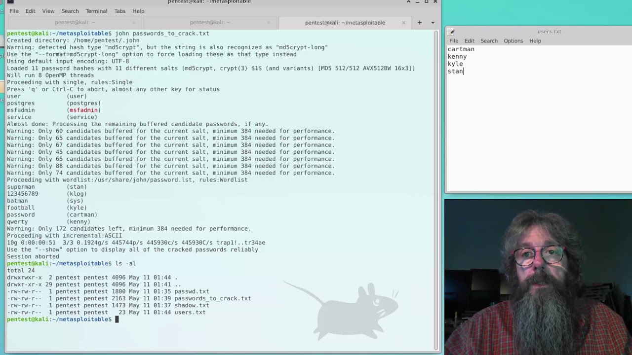 infosec 6 medusa brute force