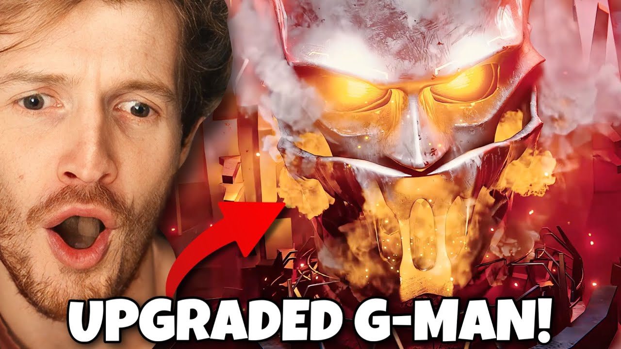 UPGRADED G-MAN!! skibidi toilet multiverse 040 - REACTION!
