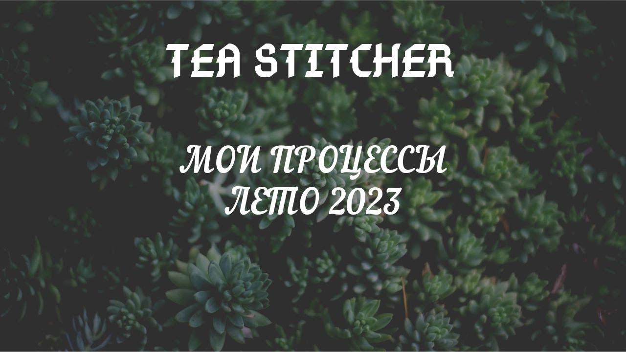 #2. МОИ ПРОЦЕССЫ. ВЫШИВКА КРЕСТОМ. ЛЕТО 2023