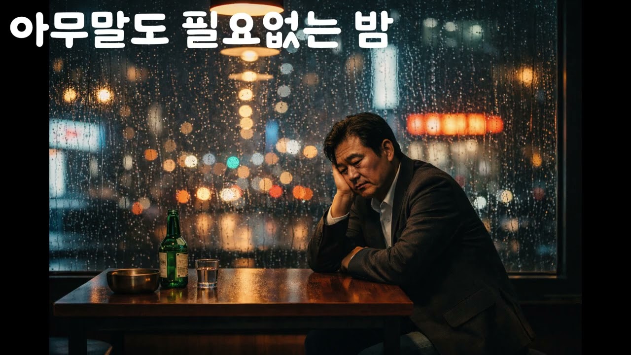 아무말도 필요없는밤#아무말도필요없는밤#오늘도버텼다#감성발라드#밤감성#새벽감성#중년감성#조용한위로#혼자듣는노래#가사있는노래#버텨온하루#말없는밤#한국발라드#힐링음악