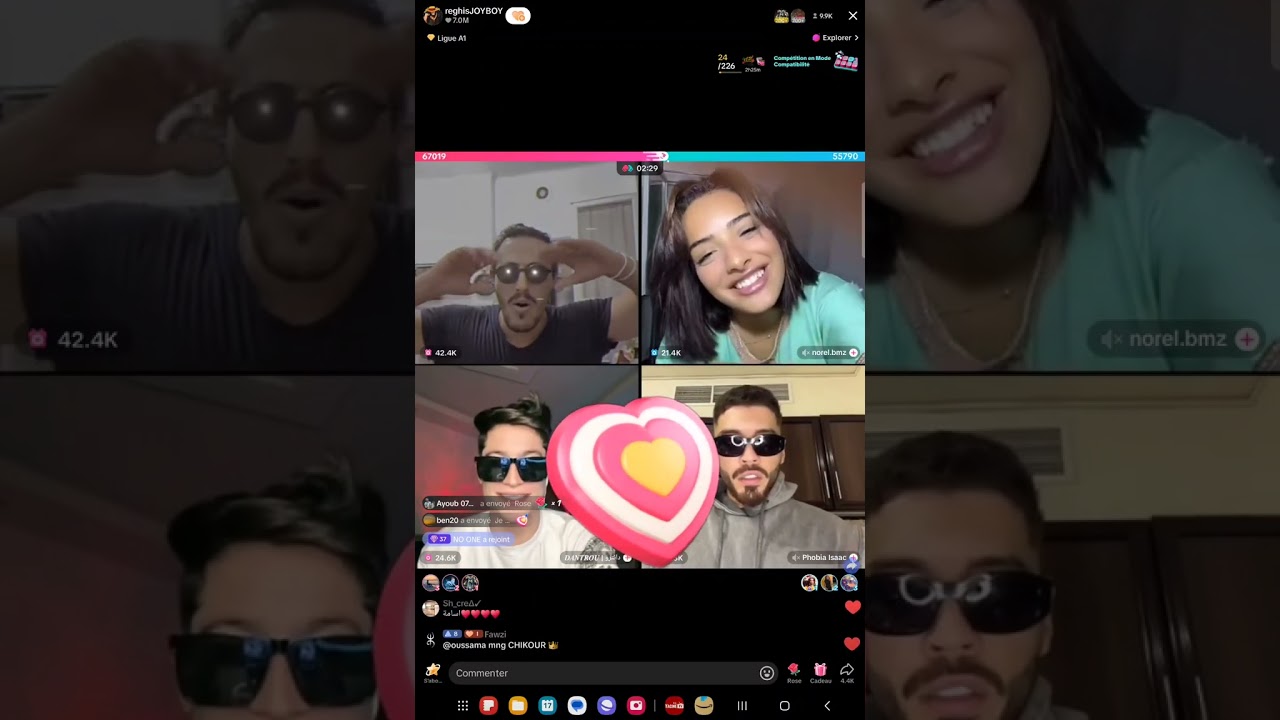 لايف فوبيا ورغيس ونورال ودونترو جوالات حماسيه مع احكام(رغيس يفوز على فوبيا ويطلب منه تنفيذ الاحكام)
