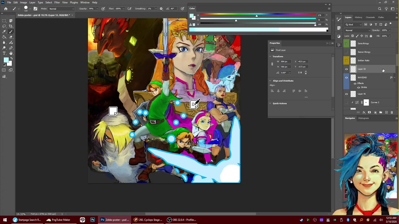 MONDAY MEDITATION STRIM ZELDA ART!