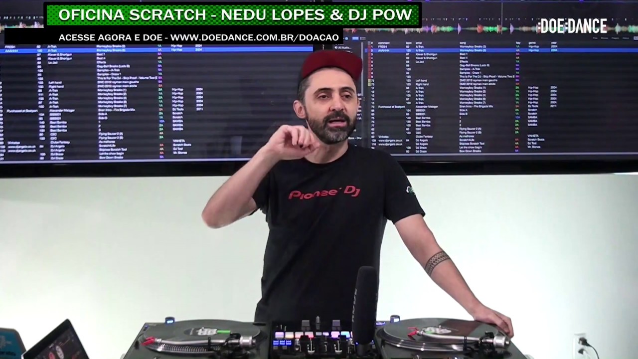 SCRATCH OFICINA COM NEDU LOPES E DJ POW - WORKSHOP :D:D
