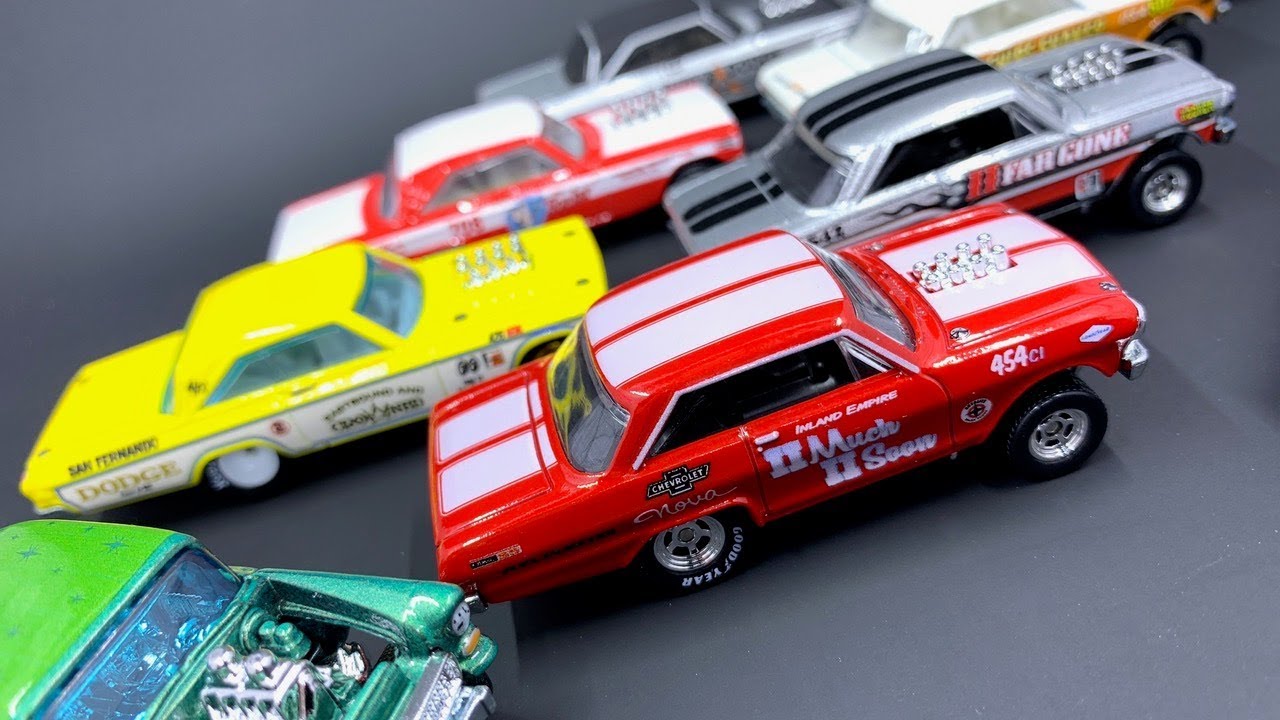 Lamley Showcase: Hot Wheels Drag Strip Demons, from pegwarmer to Car Culture must-have!