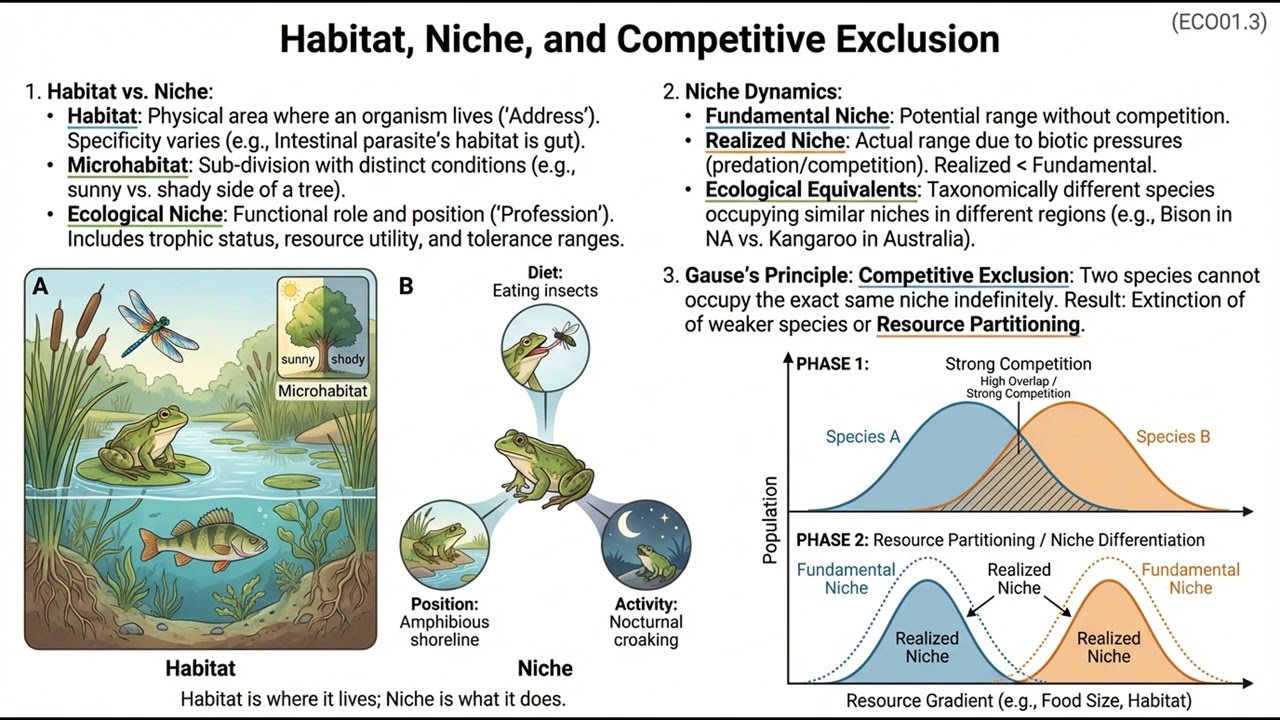 Ecology Principles and Levels of Organisation (ECO-G2.01)