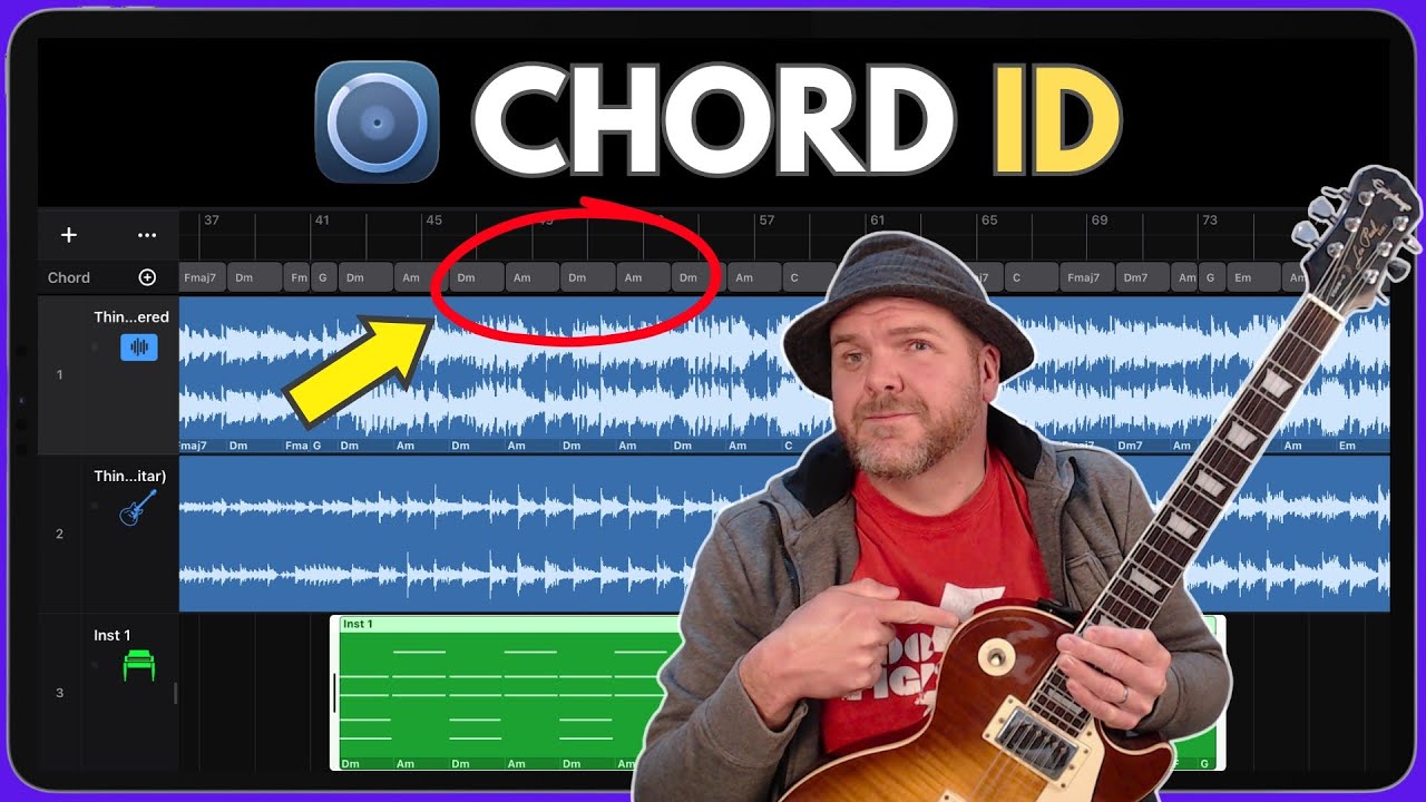 Как анализировать аккорды в Logic Pro для iPad 3.0 | Идентификация аккордов