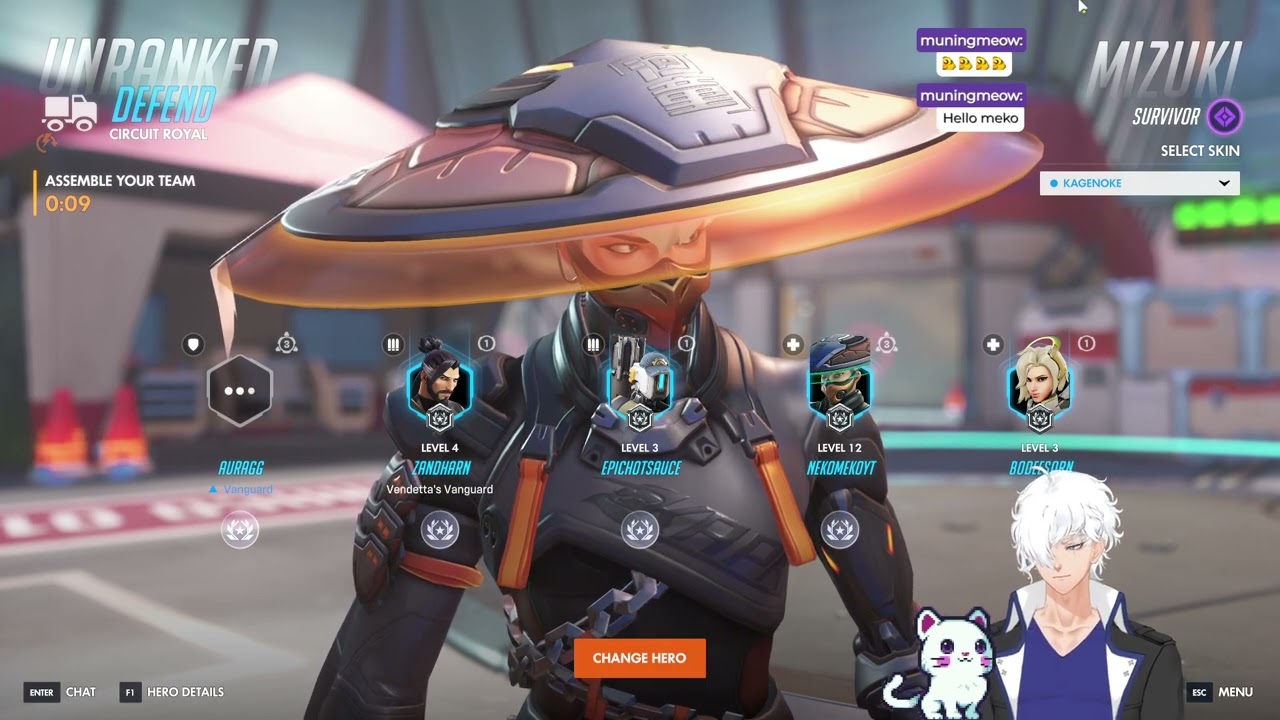 Playing Mizuki all stream