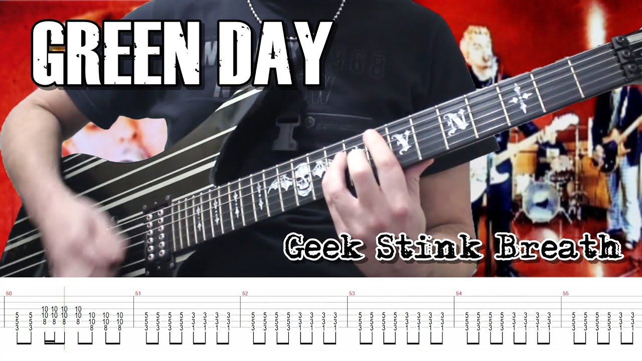 Green Day - Geek Stink Breath (Guitar Cover + TABS)