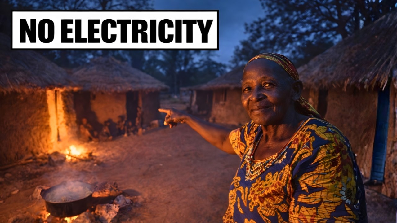 How Entire African Villages Live Without Electricity