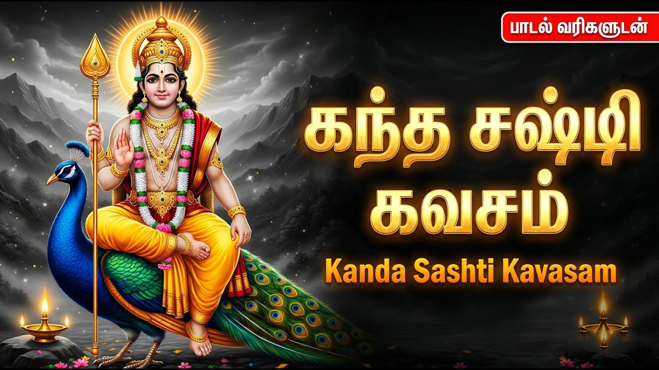 Kanda Sashti kavasam In Tamil Lyrics | Powerful Murugan Tamil Bhakti Songs | Murugan Bhakti Padalgal