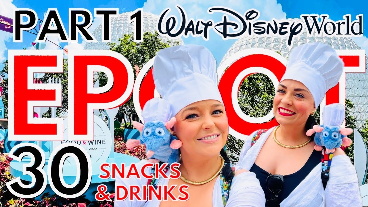 NEW ULTIMATE EPCOT FOOD & DRINK GUIDE | WALT DISNEY WORLD | FOOD & WINE FESTIVAL