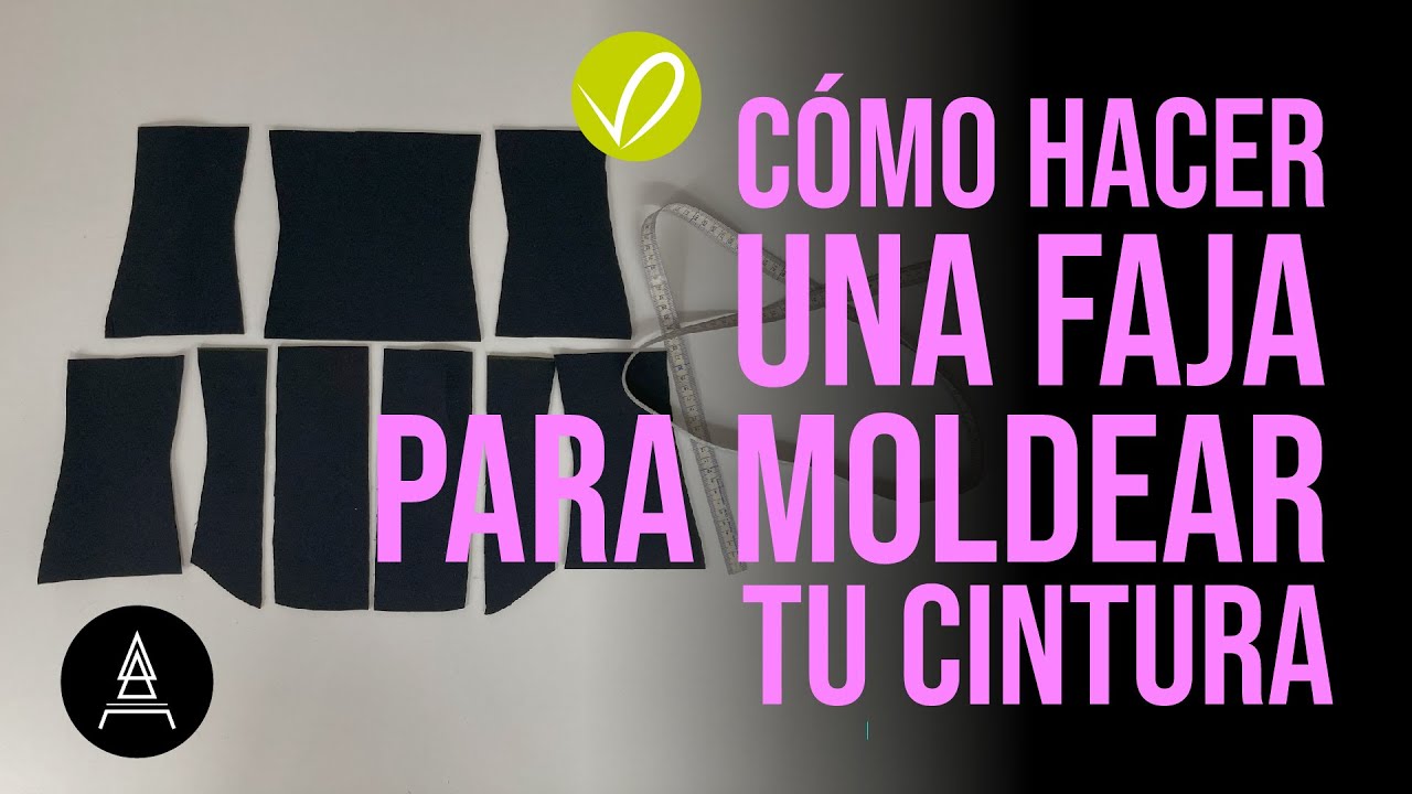 Cómo hacer una faja para moldear tu cintura 😍📐👙🔥🩷
