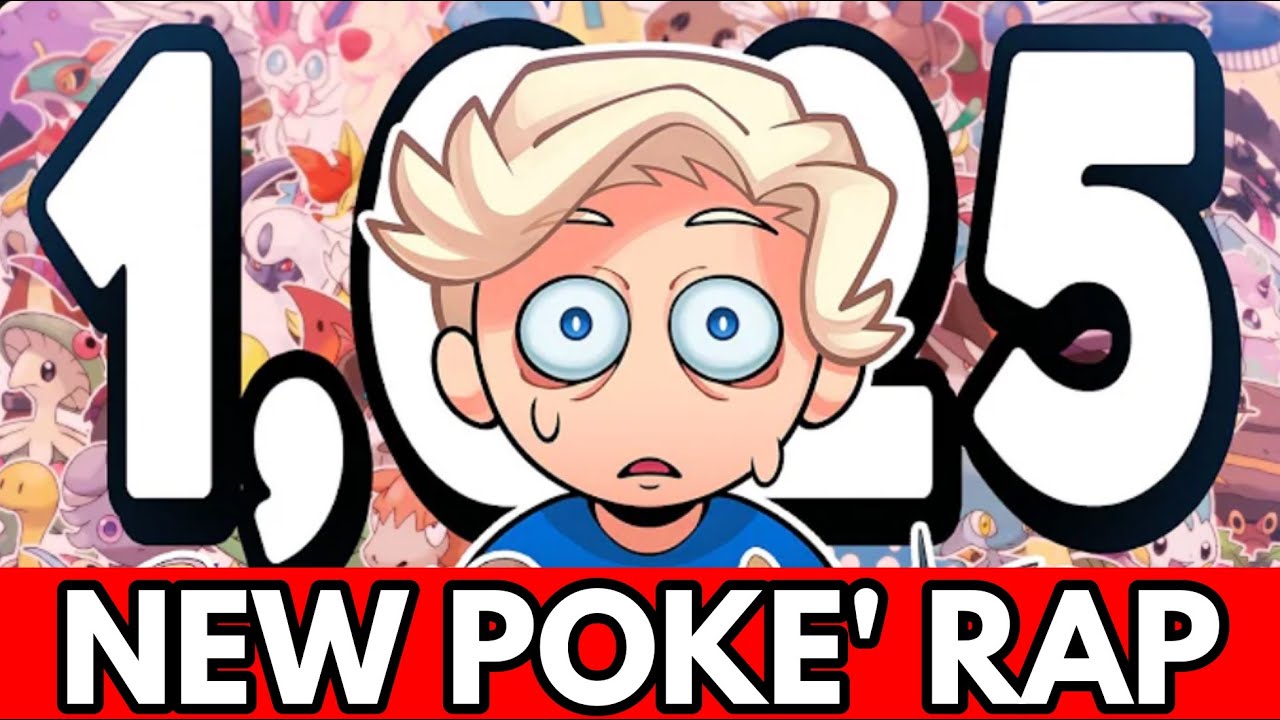 I made Alpharad PokéRap ALL 1,025 Pokémon from memory