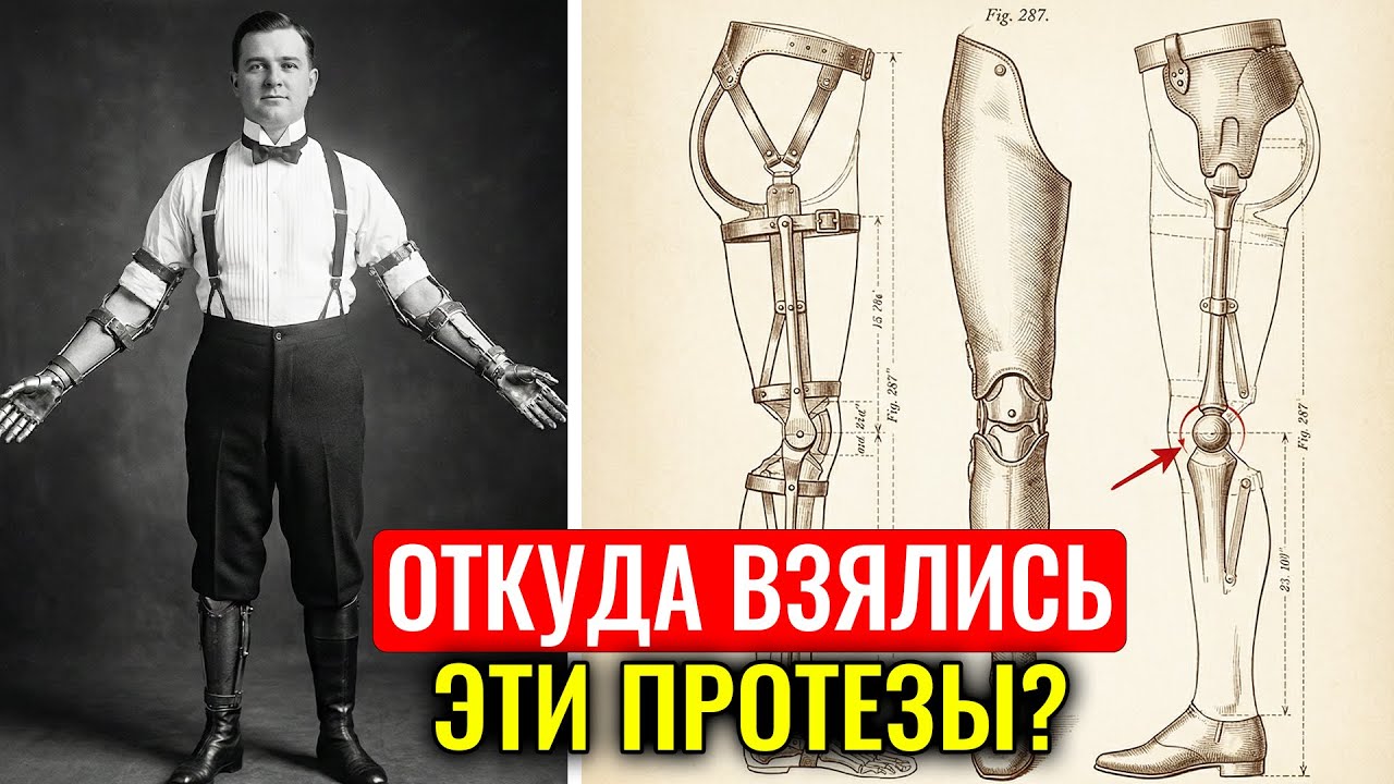 Эра ПРОТЕЗОВ! Откуда После Войн 19 Века Появились Такие Сложные Механизмы?