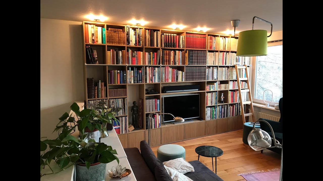 Make a simple oak bookcase yourself. / Eenvoudige eiken boekenkast zelf maken.