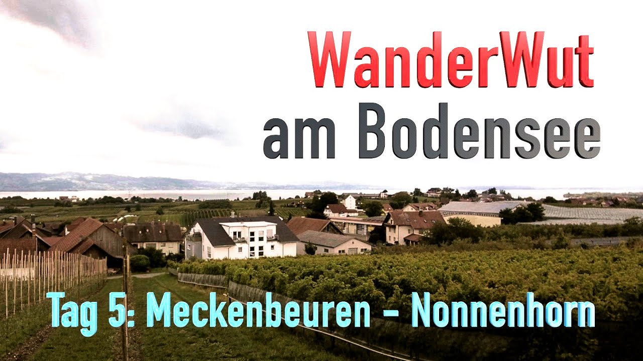 WanderWut am Bodensee | Tag 5 | 23 km - fast ein Zero Day
