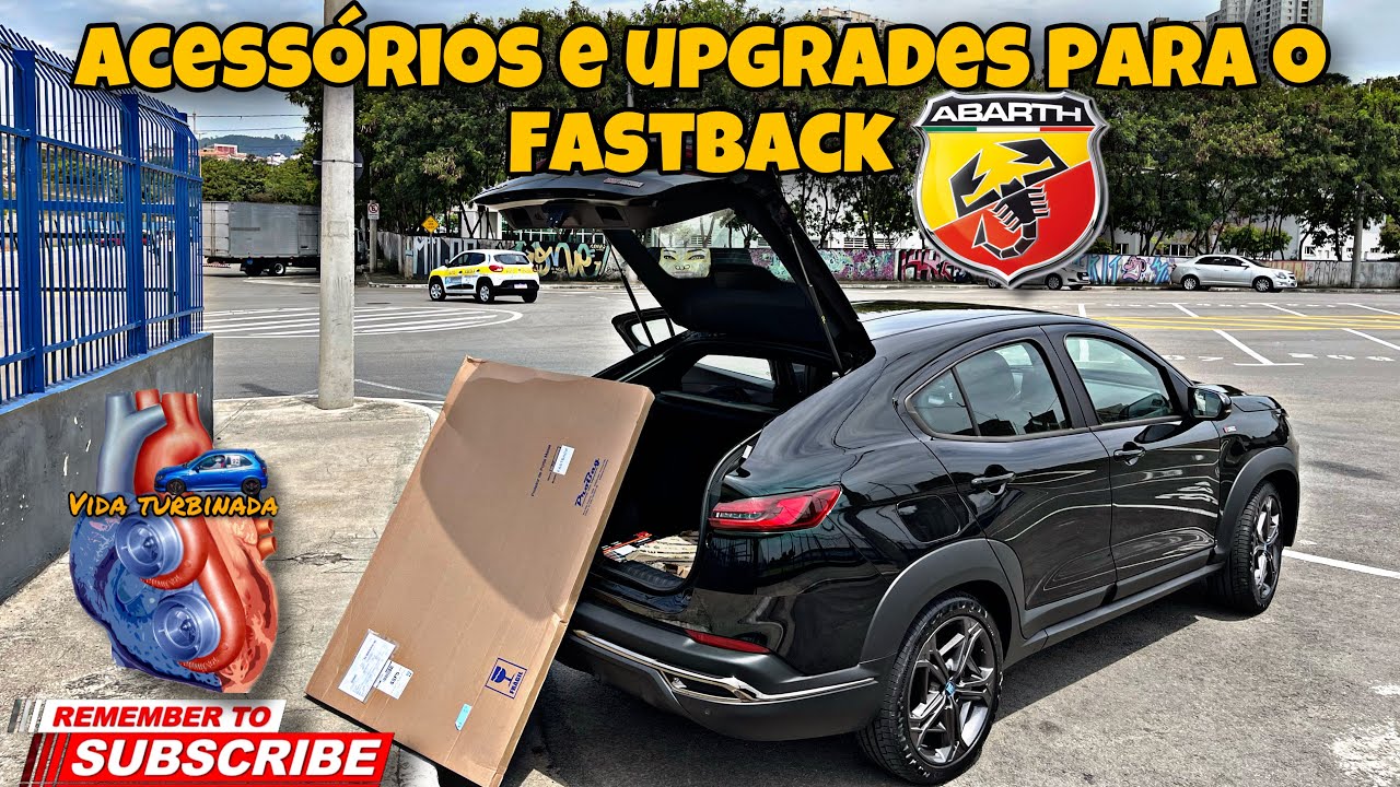 Primeiros acessórios e Upgrades do Fastback Abarth!