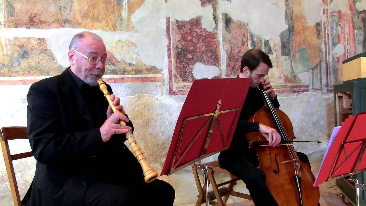 J  S  Bach: Aria  for soprano, oboe & b.c. from cantata 187