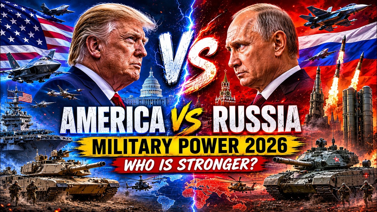 USA vs Russia Military Power 2026 | Who Would Win? |#Russia #USAvsRussia #MilitaryComparison #Power