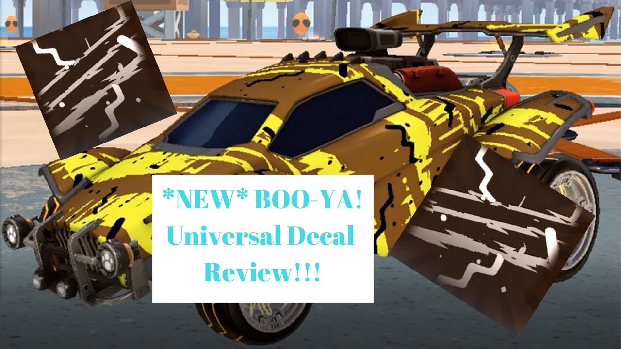 NEW Boo-Ya! Decal Review | Rocket League