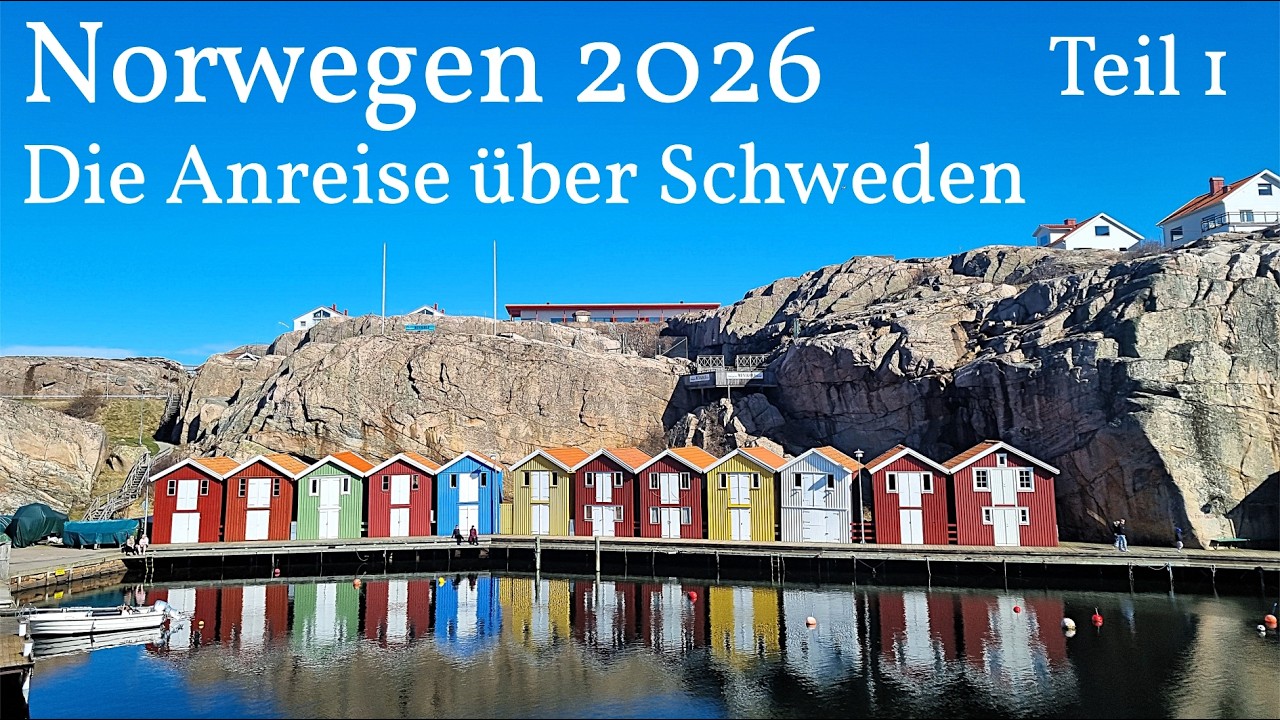 Norwegen 2026 🇳🇴 Start mit Hindernissen 😵&zwj;💫 | Anreise &uuml;ber Schweden 🇸🇪 |➡️ mit Stellpl&auml;tzen 🚐💨