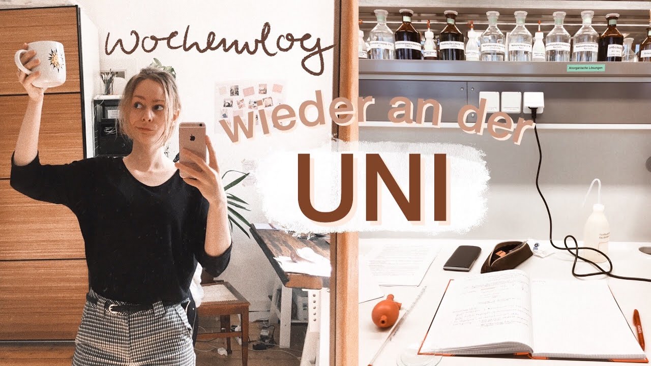 OC Praktikum im Labor, wieder an der Uni, Laborjournal vorbereiten | UNI VLOG 07