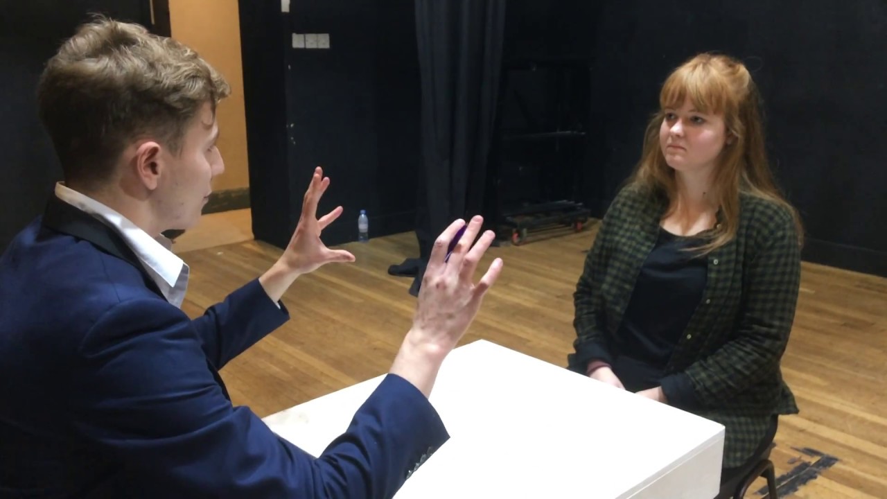 Performing at Drama Studio London | Tomas McCabe