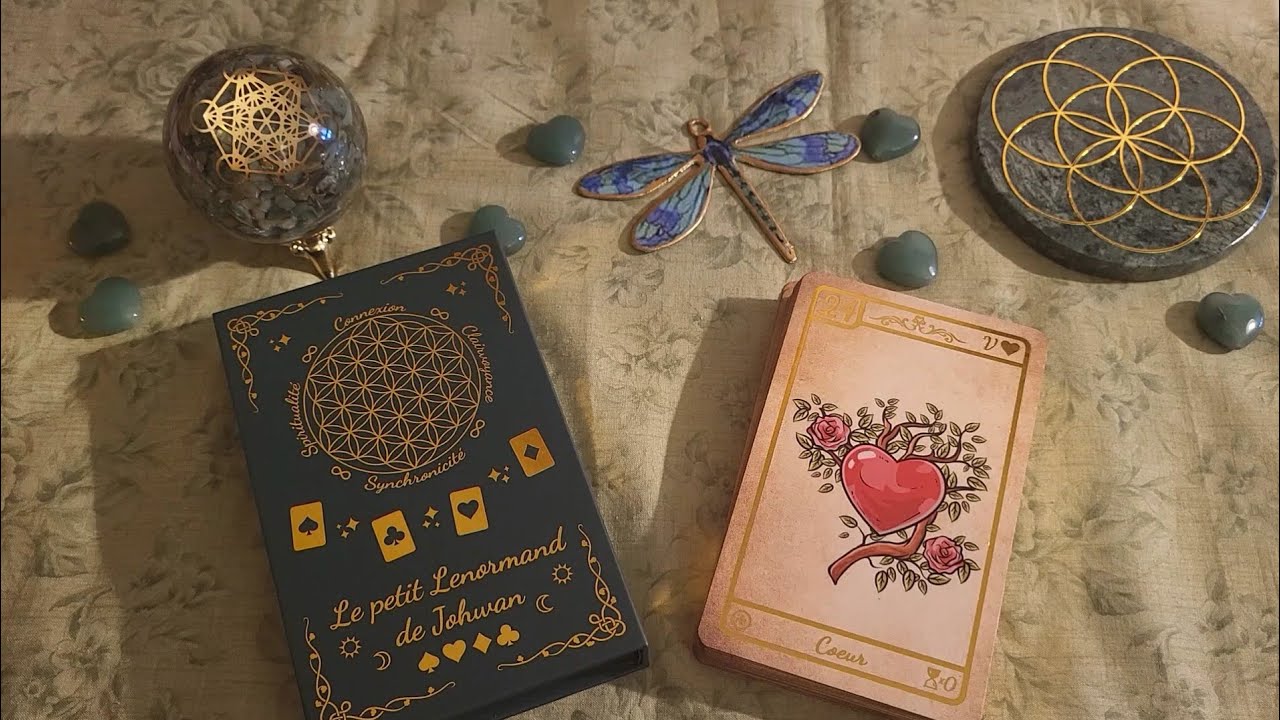 ☀️🍀❤️Review et 1ères impressions: Le Petit Lenormand de Johwan ❤️🍀☀️