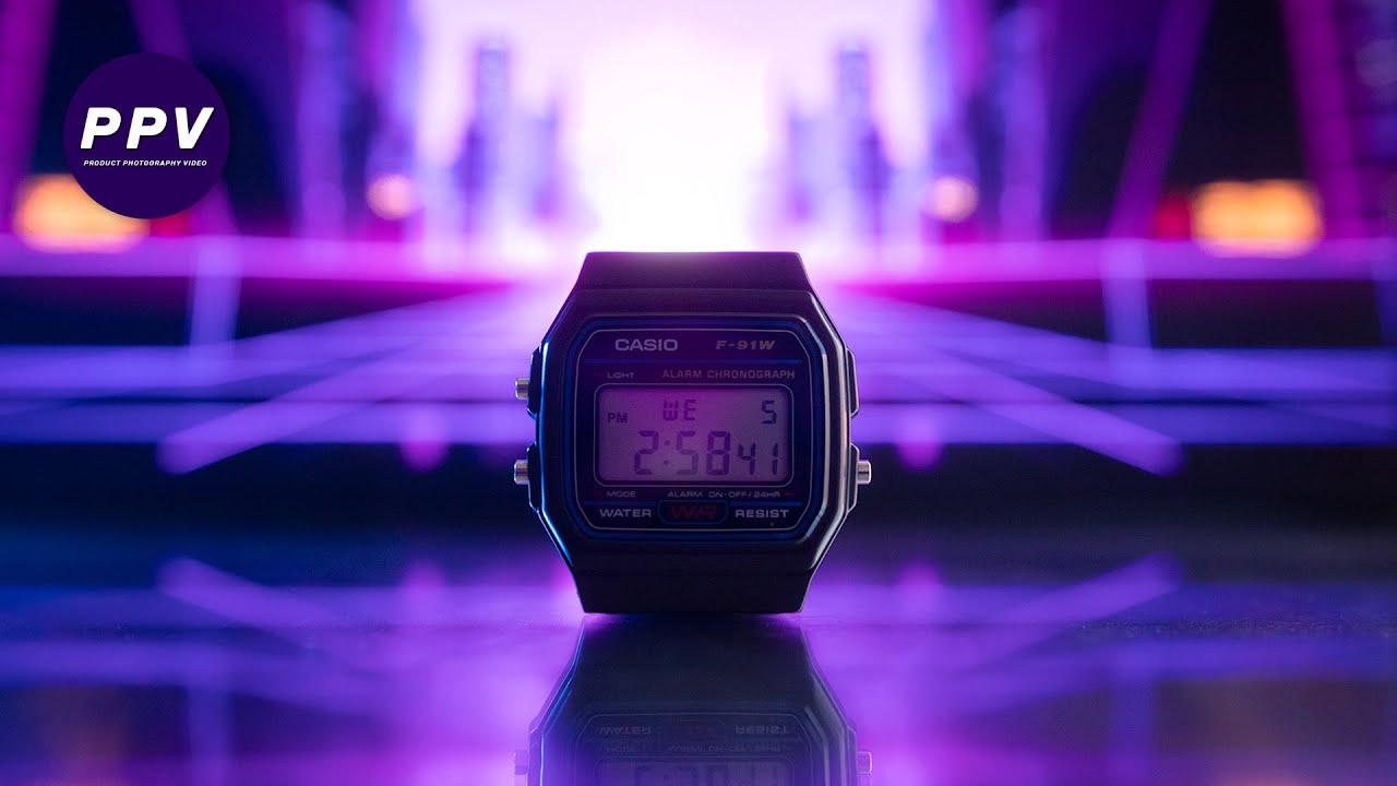 How to Shoot Product Photography and B-roll of a Wristwatch // CASIO F-91W
