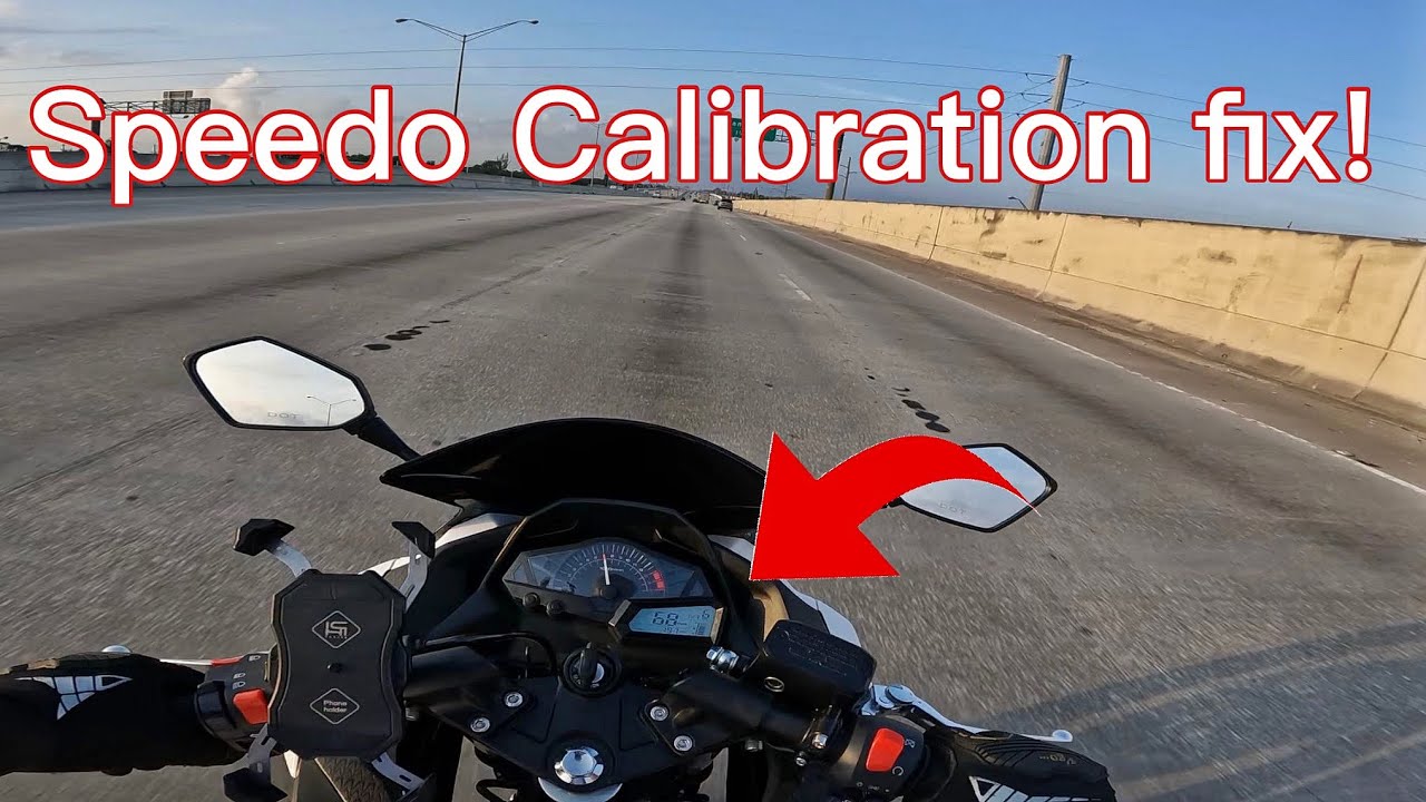X-Pro X24  Motorcycle - Speedo Fix (Calibration) - Works for Other Chinese Bikes As Well!