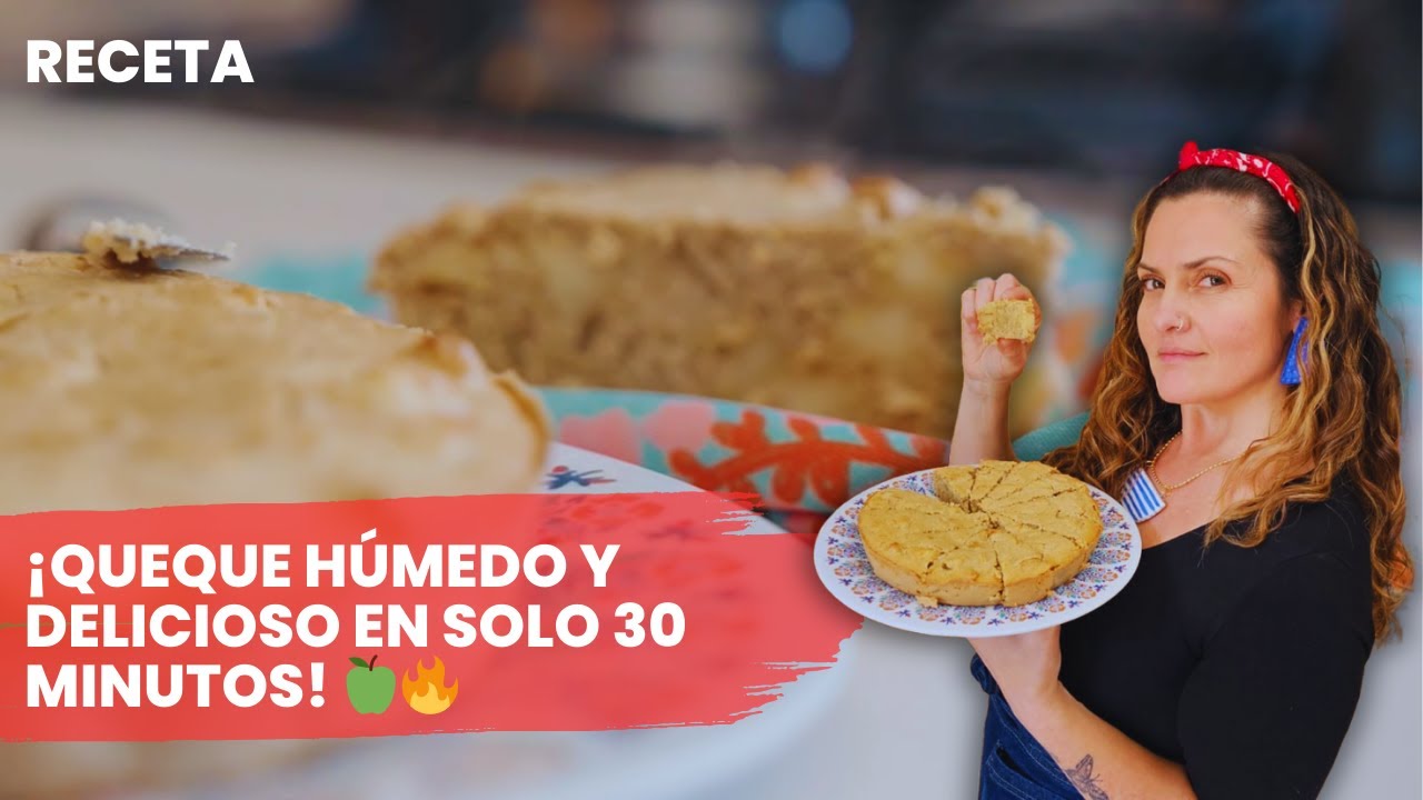 Queque Húmedo de Manzana con Canela | Connie Achurra