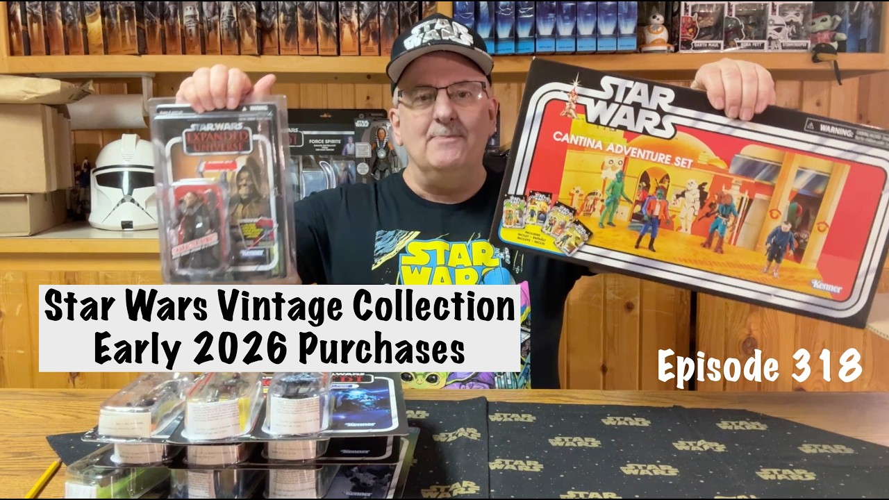 E318 Приобретения из винтажной коллекции Star Wars в начале 2026 года, включая VC59!
