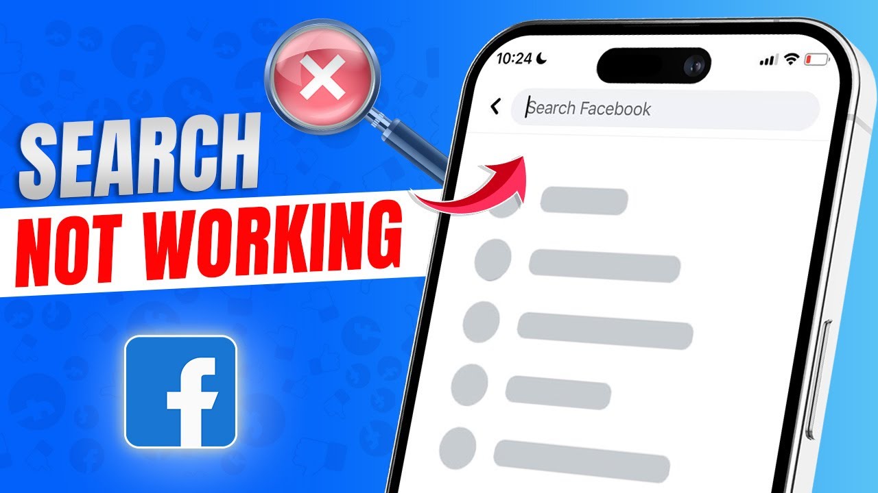 How to Fix Facebook Search Not Working on iPhone | FB Search Bar Not Working