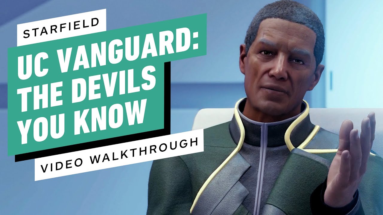 Starfield Gameplay Walkthrough - UC Vanguard Faction: The Devils You Know