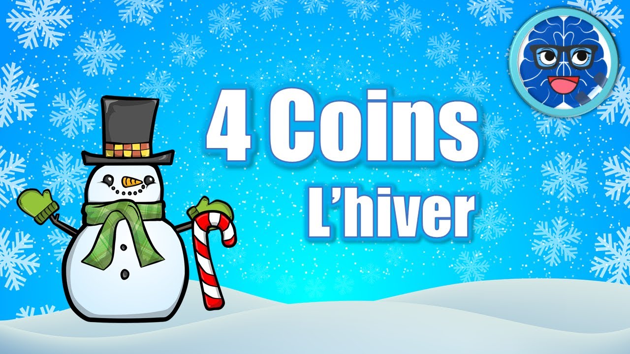 BRAIN BREAK: 4 COINS - L'HIVER) - 4 Corners Fitness - Winter (DPA/APQ)