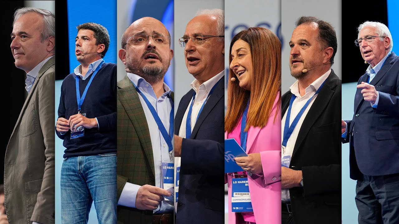 Segunda mesa de presidentes del PP en el XX Congreso Nacional del PP en Sevilla