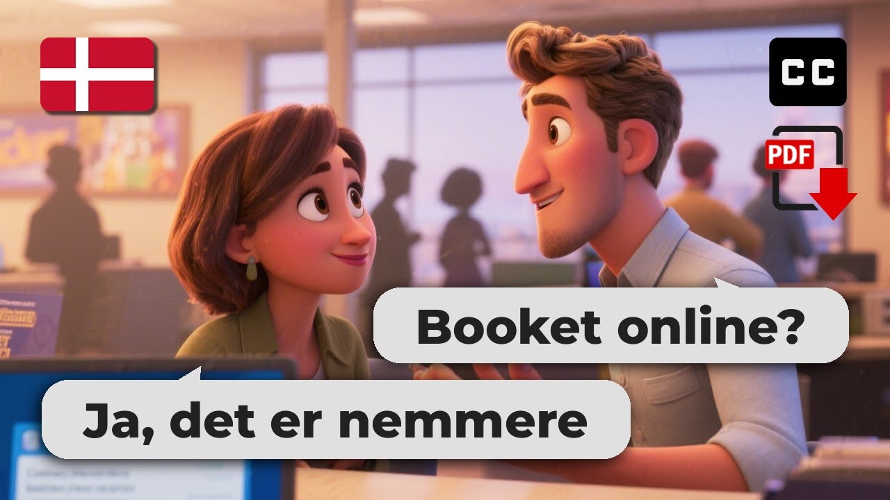 10 Real-Life Danish Dialogues to Learn Danish for Beginners 🇩🇰