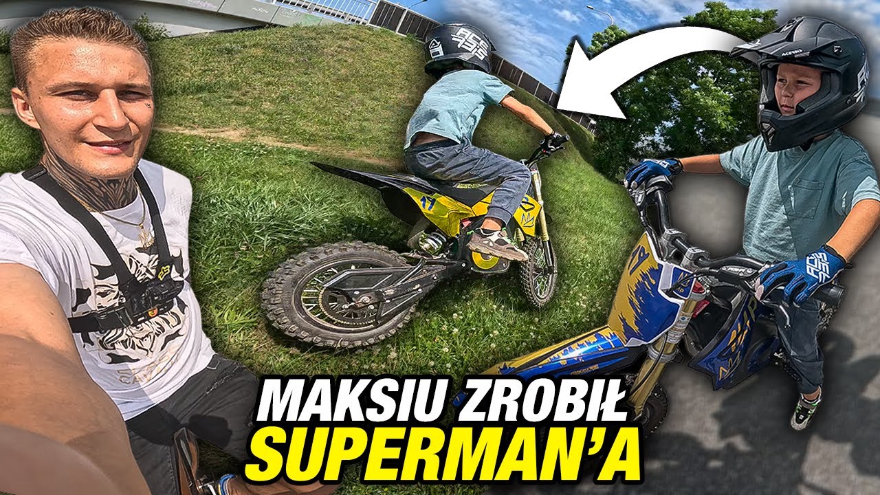 PIERWSZY LOT MAKSIA NA MOTO ✈️ #dailyvlog 8