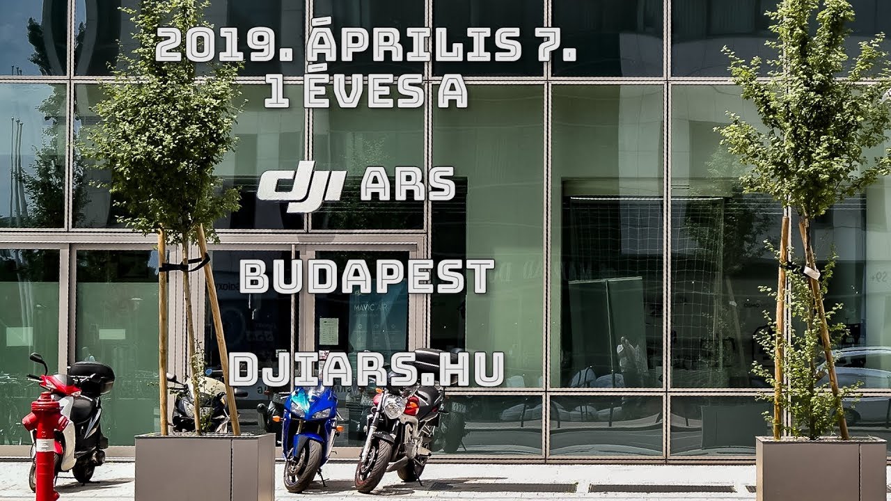 2019.04.07. - 1 &eacute;ves a DJI ARS Budapest DJIARS.hu #DJI #DJIARS #Budapest