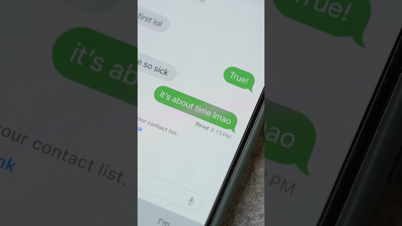 RCS-СООБЩЕНИЯ НА IPHONE!