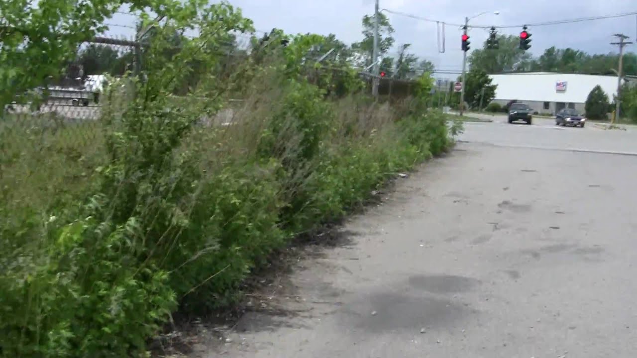 The "end" of the Genesee valley greenway.